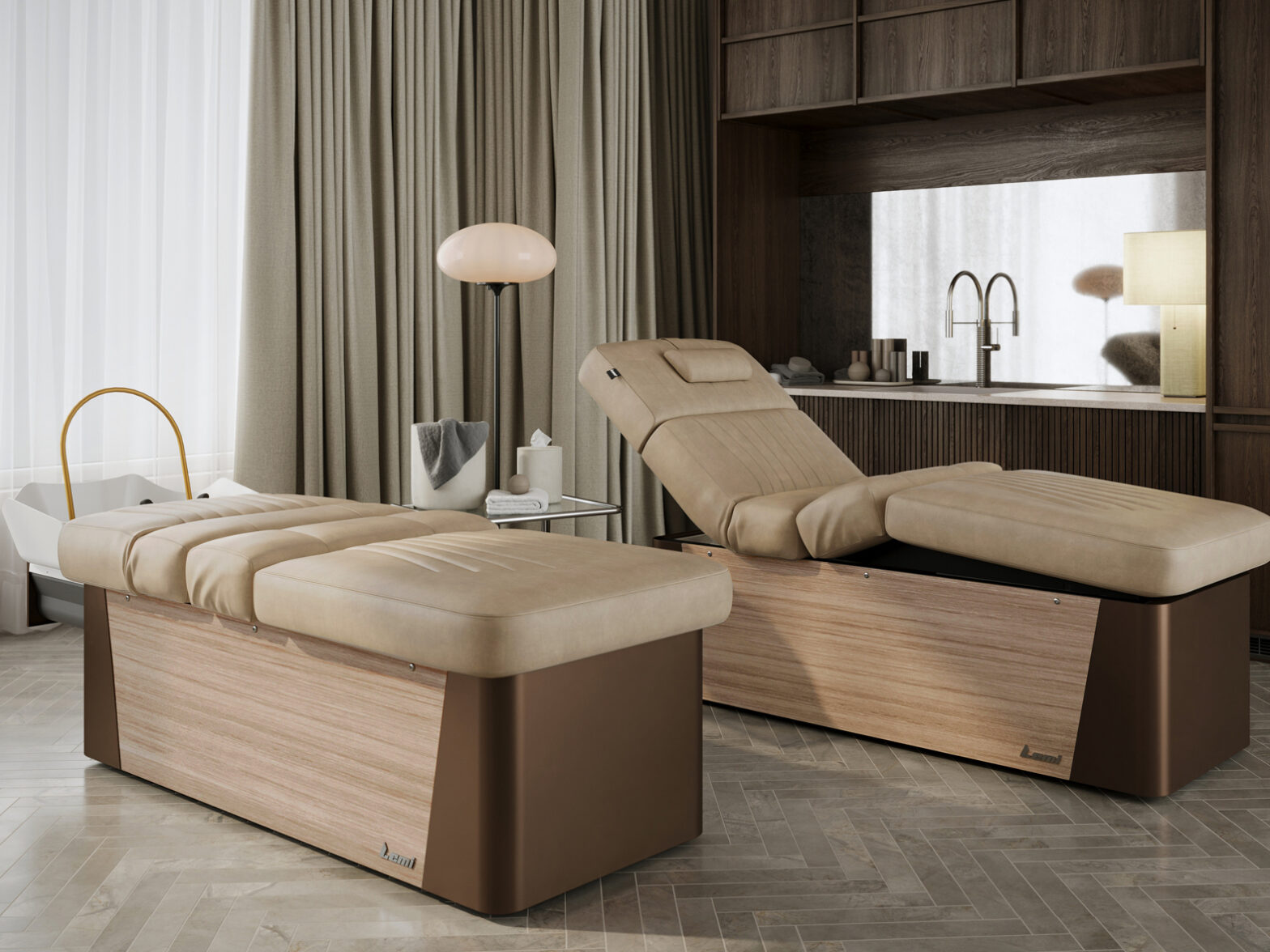 Sorrento Head Spa: the multifunctional spa bed for massage and scalp care