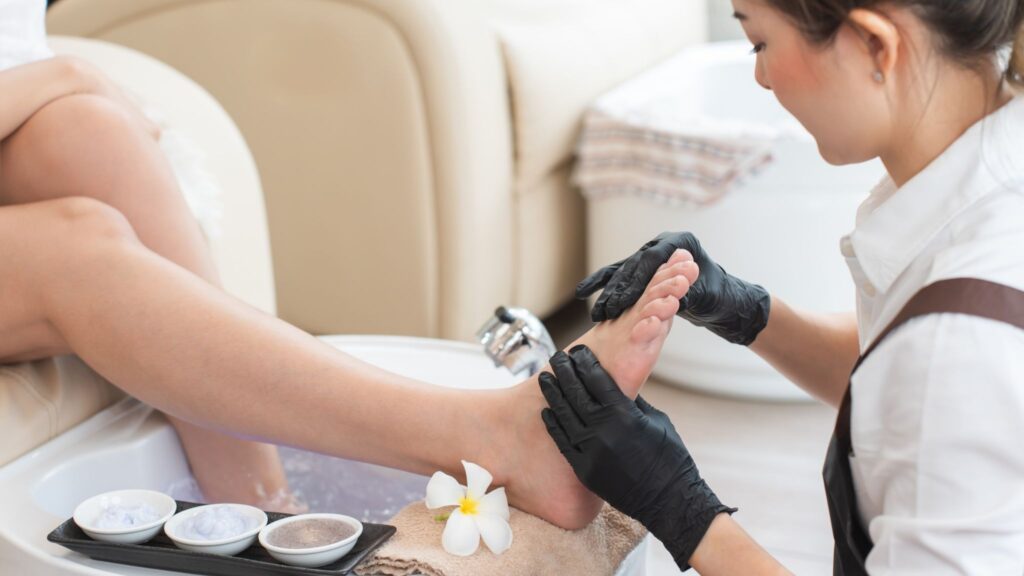 postazione pedicure e igiene